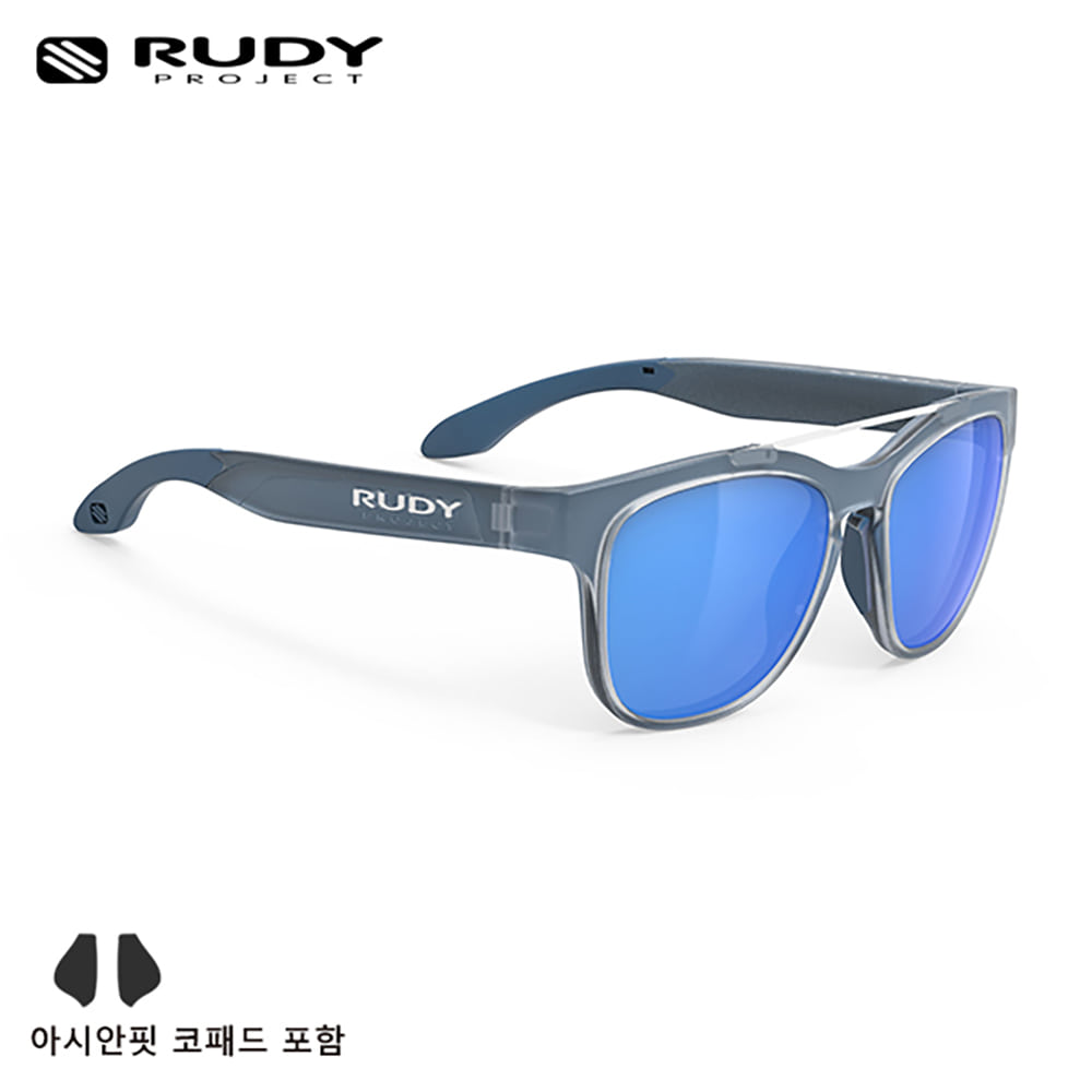 루디프로젝트 RUDY PROJECT/스핀에어 59 매트 아이스 블루 메탈/멀티레이저 블루/SP593953-0000/SPINAIR 59
