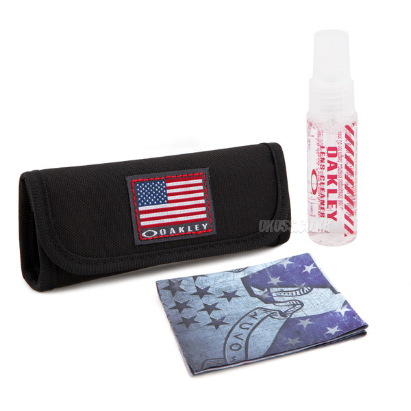 오클리 정품 선글라스 렌즈 클리닝 키트 101-008-001 OAKLEY USA FLAG LENS CLEANING KIT NONE