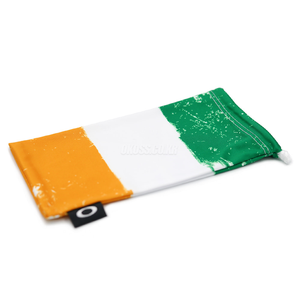 오클리 정품 선글라스 렌즈 클리닝 파우치 아일랜드 100-789-004 OAKLEY MICROCLEAR CLEANING STORAGE BAG IRELAND FLAG