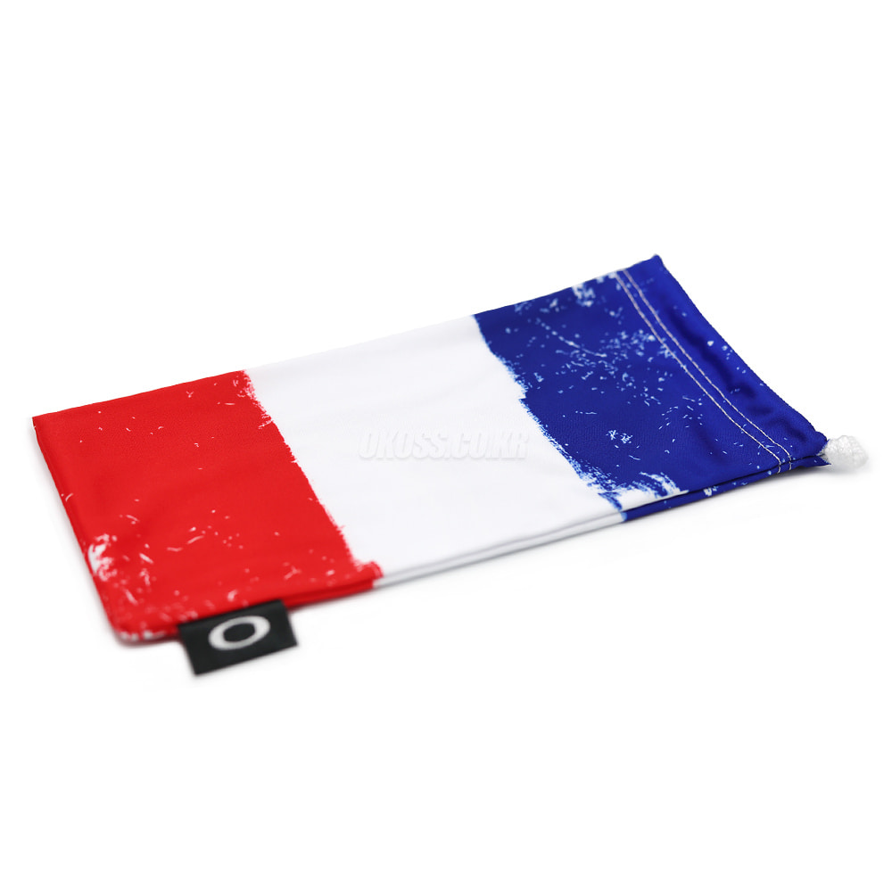 오클리 정품 선글라스 렌즈 클리닝 파우치 프랑스 100-789-011 OAKLEY MICROCLEAR CLEANING STORAGE BAG FRANCE FLAG