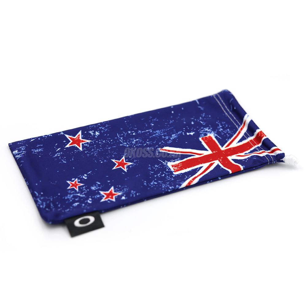오클리 정품 선글라스 렌즈 클리닝 파우치 뉴질랜드 100-789-009 OAKLEY MICROCLEAR CLEANING STORAGE BAG NEWZEALAND FLAG